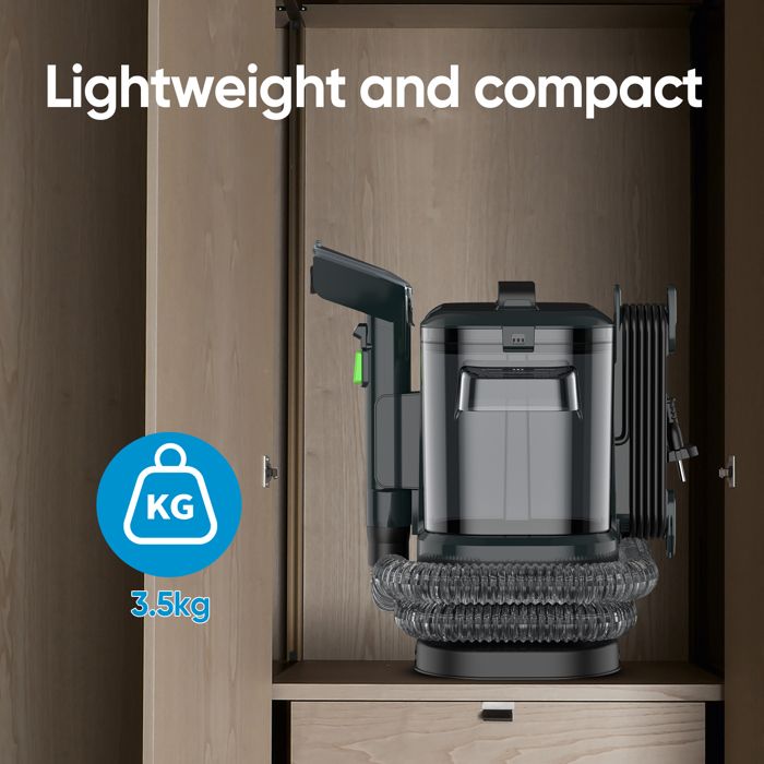 Nettoyeur de canapé, nettoyeur de tapis, compact et portable, nettoyeur de voiture, réservoir d'eau amovible, adapté aux meubles – Image 2