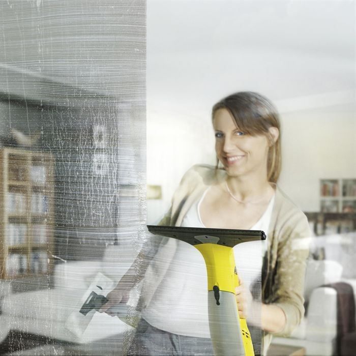 Nettoyeur de vitre KÄRCHER WV avec raclette - Batterie Lithium-ion - Autonomie 25min - Largeur de raclette 280mm – Image 2