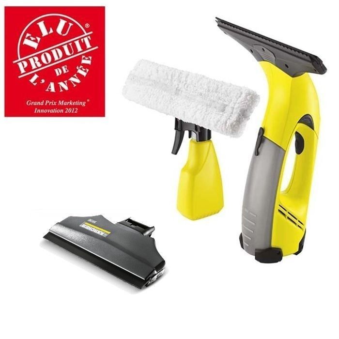 Nettoyeur de vitre KÄRCHER WV avec raclette - Batterie Lithium-ion - Autonomie 25min - Largeur de raclette 280mm – Image 7