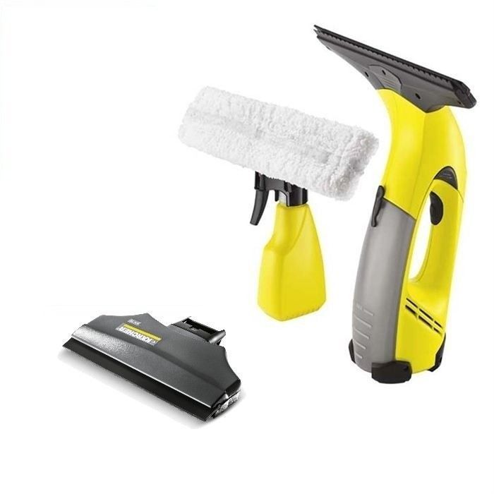 Nettoyeur de vitre KÄRCHER WV avec raclette - Batterie Lithium-ion - Autonomie 25min - Largeur de raclette 280mm