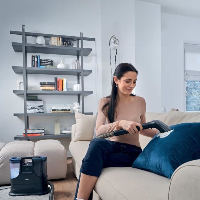 Nettoyeur Détacheur Shampouineuse HOOVER HS500 - Lave et Sèche Tapis,Moquette, Canapé, Tissus, Sièges Voiture - Puissant 400W – Image 7