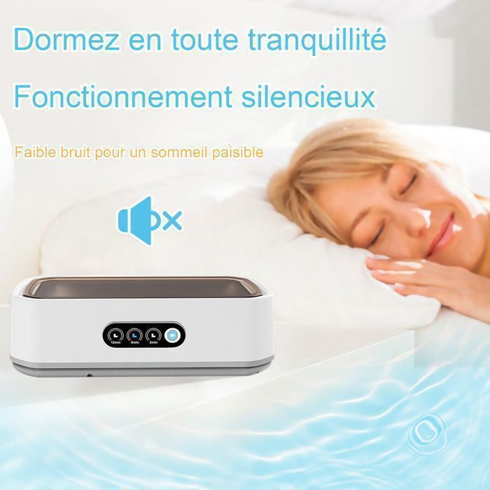 Nettoyeur Ultrasons - Bac a Ultrason - Nettoyant Lunettes - 650ML- 49000Hz -3 modes de temps-pour Bijoux, Dentier, Montres, – Image 3