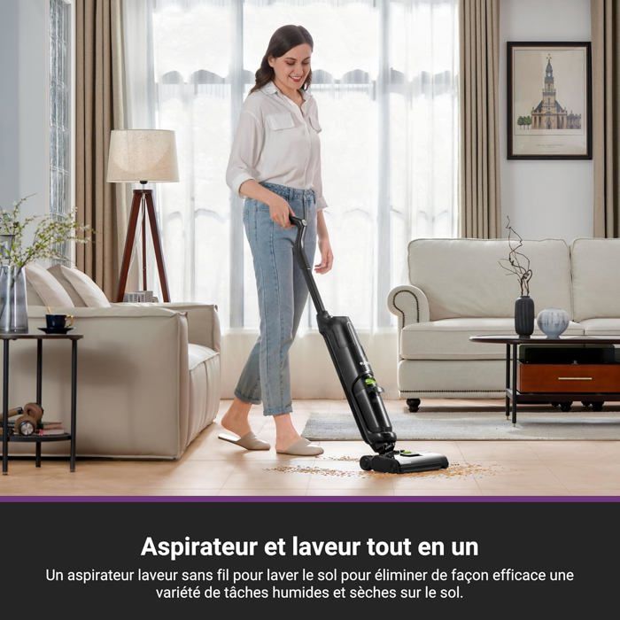 Aspirateur Laveur - ETHNICS ORIGINS - NEW400 - Autopropulsion - Sans Fil - 3 en 1 – Image 2