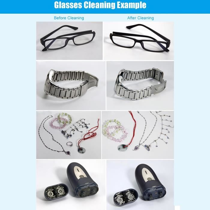 Nettoyeur à ultrasons - OMABETA - Stérilisateur professionnel - Acier inoxydable 304 - 750 ml - 50 W – Image 4