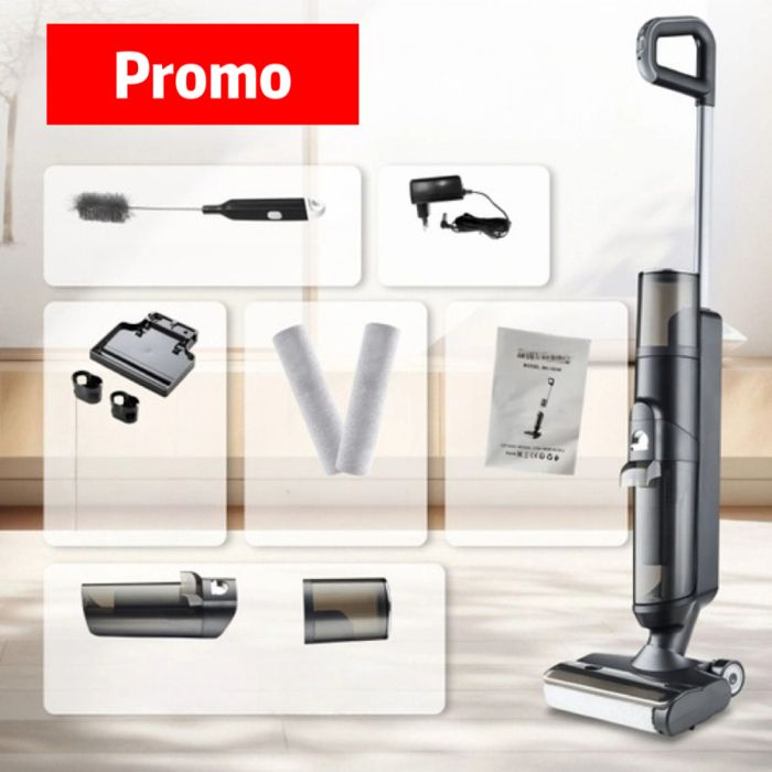 O.Ye Aspirateur Balai Nettoyeur Intelligent Sec et Humide sans Fil, Autonettoyage Brosse, Écran OLED, Réservoir Ea ASPIRATEUR BALAI