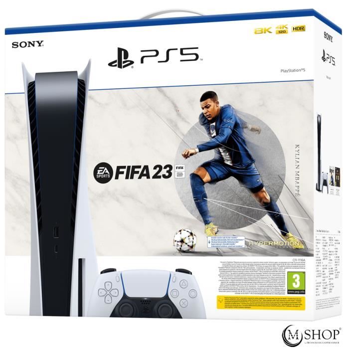 Pack Console PlayStation 5 FIFA 23 + Manette DualSense PS5 Bleu + Elden Ring PS5 – Image 2