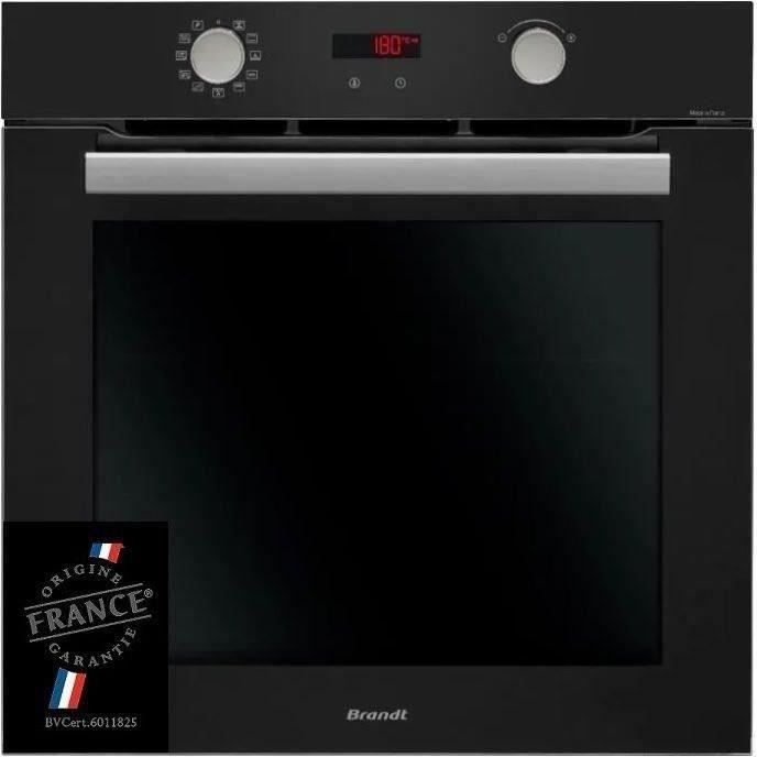 Pack encastrable BRANDT Four pyrolyse BXP5559B + Micro onde BMG2112B – Image 2