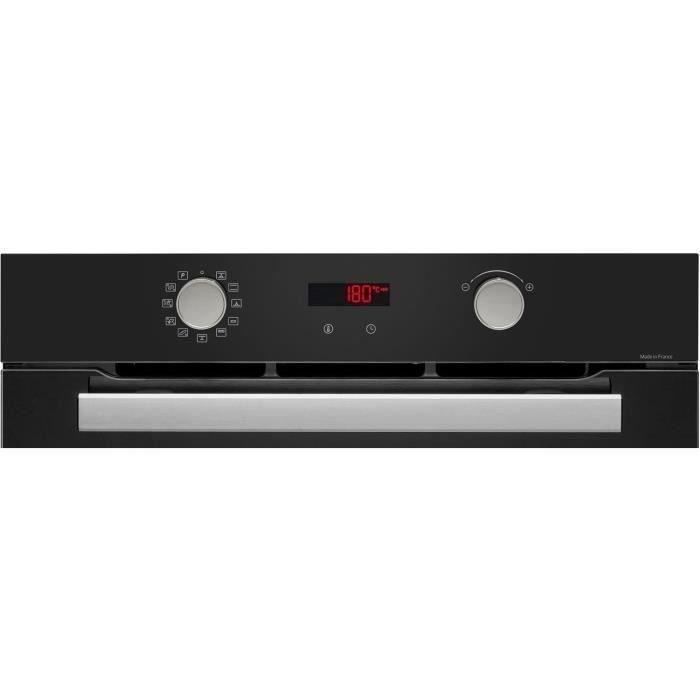 Pack encastrable BRANDT Four pyrolyse BXP5559B + Micro onde BMG2112B – Image 5