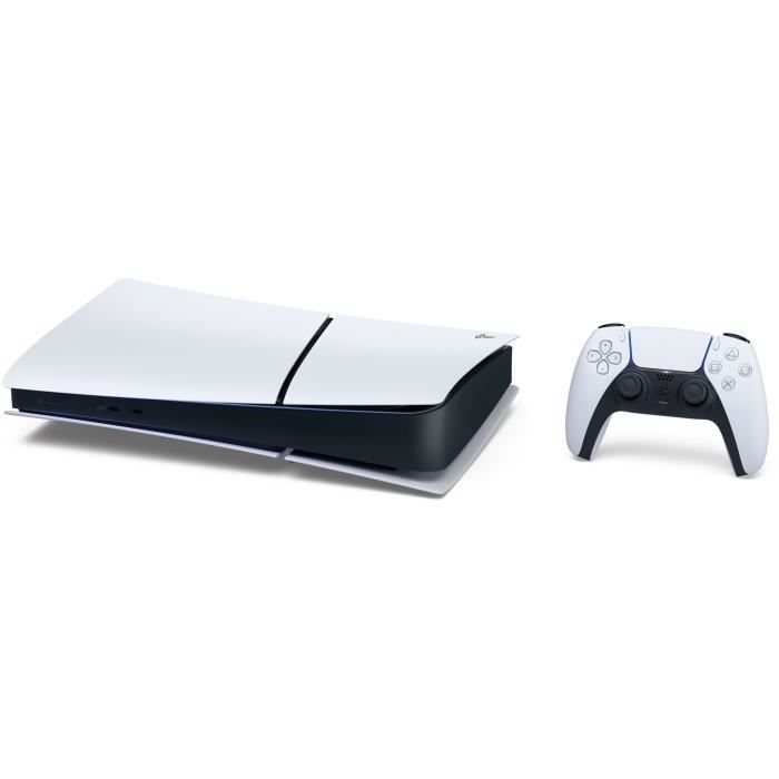 Pack PS5 Digital : Console PlayStation 5 (modèle Slim) + Socle Vertical + Station de charge pour DualSense – Image 3