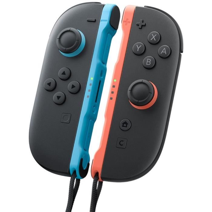 Paire de manettes Joy-Con 2 Bleu Clair & Rouge Clair pour Nintendo Switch 2 – Image 2