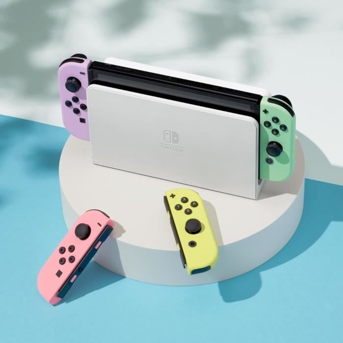 Paire de manettes Joy-Con Violet Pastel & Vert Pastel pour Nintendo Switch – Image 4
