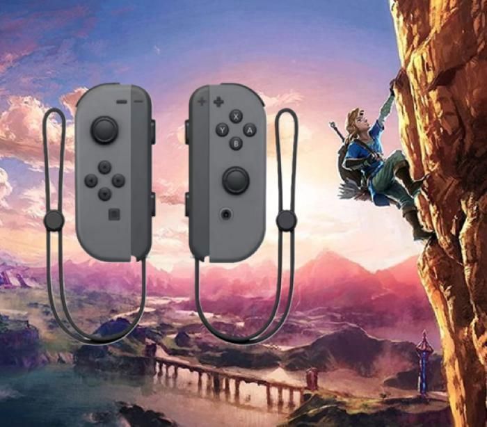 Manette Joy-Con - Nintendo - Switch/OLED/Lite - Bluetooth - Double Vibration - Turbo GRIS – Image 4