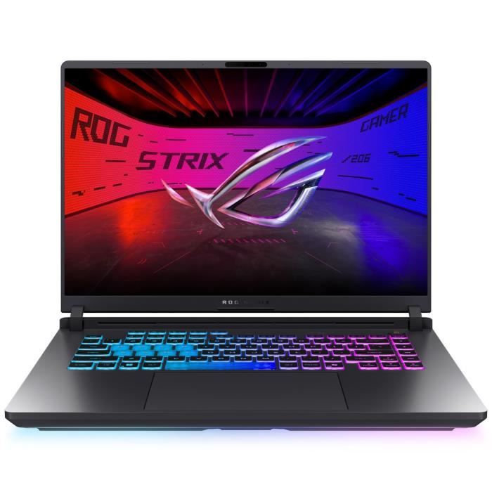 PC Portable Gamer ASUS ROG Strix G16 | Win 11 - 16'' WQXGA 240Hz - RTX 5060 8Go - Intel Core i7-14650HX - RAM 16Go - 1To SSD