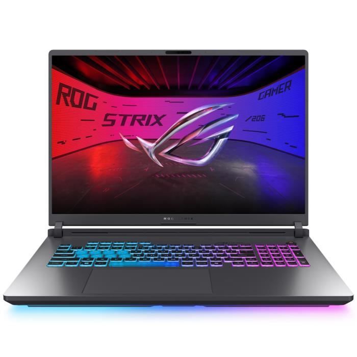 PC Portable Gamer ASUS ROG Strix G18 | Win 11 - 18'' WQXGA 240Hz - RTX 5070 8Go - Intel Core Ultra 9 275HX - RAM 32Go - 1To SSD