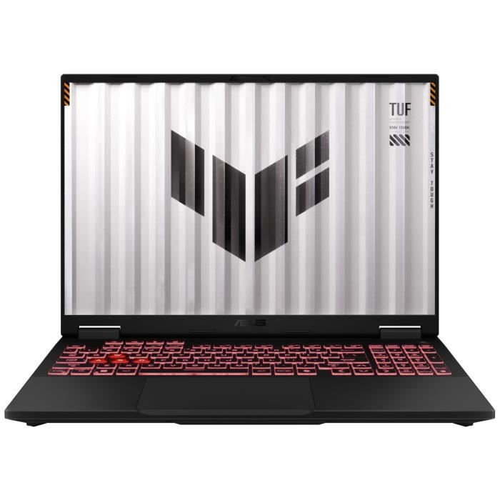 PC Portable Gamer ASUS TUF Gaming A16 | Sans Windows - 16" WUXGA 165Hz - RTX 5060 8Go - AMD Ryzen 7 260 - RAM 16Go - 1To SSD
