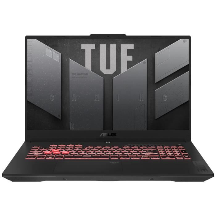 PC Portable Gamer ASUS TUF Gaming A17 | Sans Windows - 17,3" FHD 144Hz - RTX 4060 8Go - AMD Ryzen 7 7435HS - RAM 16Go - 512Go SSD