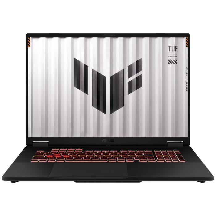 PC Portable Gamer ASUS TUF Gaming A18 | Sans Windows - 18" WUXGA 144Hz - RTX 5060 8Go - AMD Ryzen 7 260 - RAM 32Go - 512Go SSD