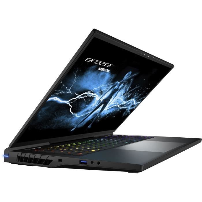 PC Portable Gamer ERAZER BEAST X40 - 17,3” QHD 240Hz - i9-14900HX - 32Go - SSD 1To + HDD 1To - RTX 4090 - AZERTY – Image 4