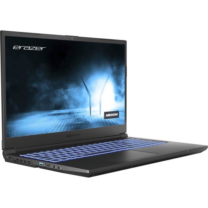 PC portable Gamer - ERAZER - CRAWLER E30 MD62472 - 15,6" 144 Hz - Intel i5-12500H - RAM 8Go - SSD 512Go - RTX 3050 - Windows 11 – Image 2