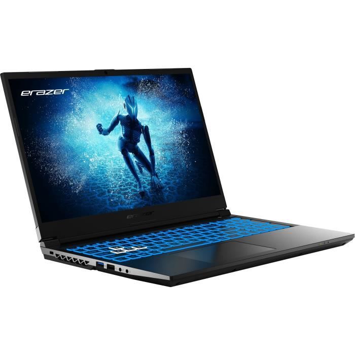 PC portable Gamer ERAZER - DEPUTY P60 - Sans Windows - 15,6” FHD 144Hz - RTX 4070 - Core i7-12650H - RAM 16Go - SSD 512Go - AZERTY – Image 2