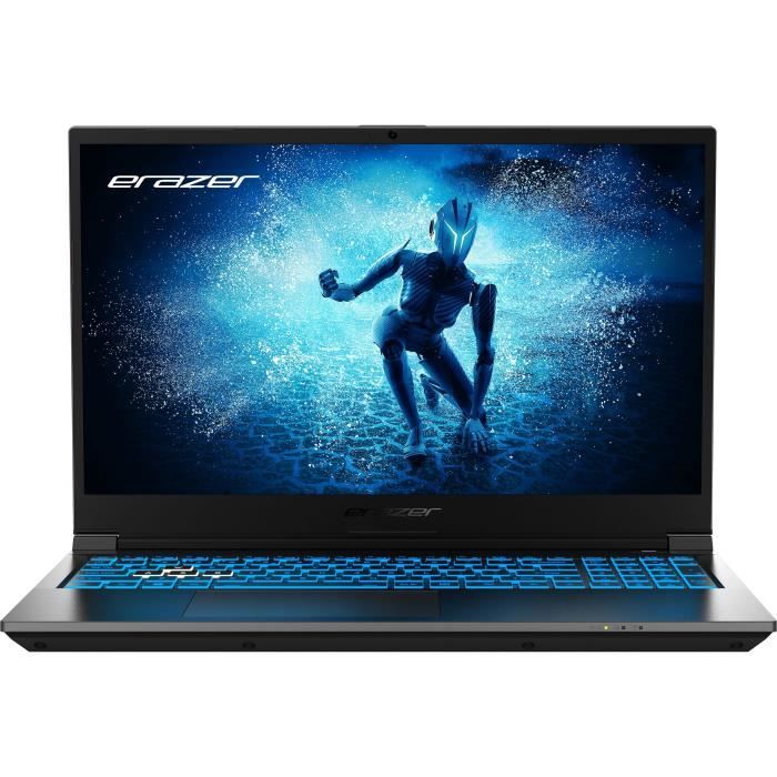 PC portable Gamer ERAZER - DEPUTY P60 - Sans Windows - 15,6” FHD 144Hz - RTX 4070 - Core i7-12650H - RAM 16Go - SSD 512Go - AZERTY