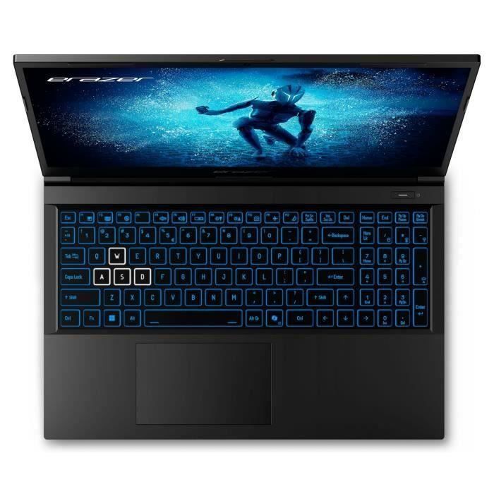 PC portable Gamer ERAZER - DEPUTY P60 - Windows 11 - 15,6'' FHD 144Hz - RTX 4070 - Core i7-12650H - RAM 16Go - SSD 512Go - AZERTY – Image 2