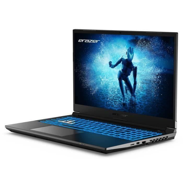PC portable Gamer ERAZER - DEPUTY P60 - Windows 11 - 15,6'' FHD 144Hz - RTX 4070 - Core i7-12650H - RAM 16Go - SSD 512Go - AZERTY – Image 3