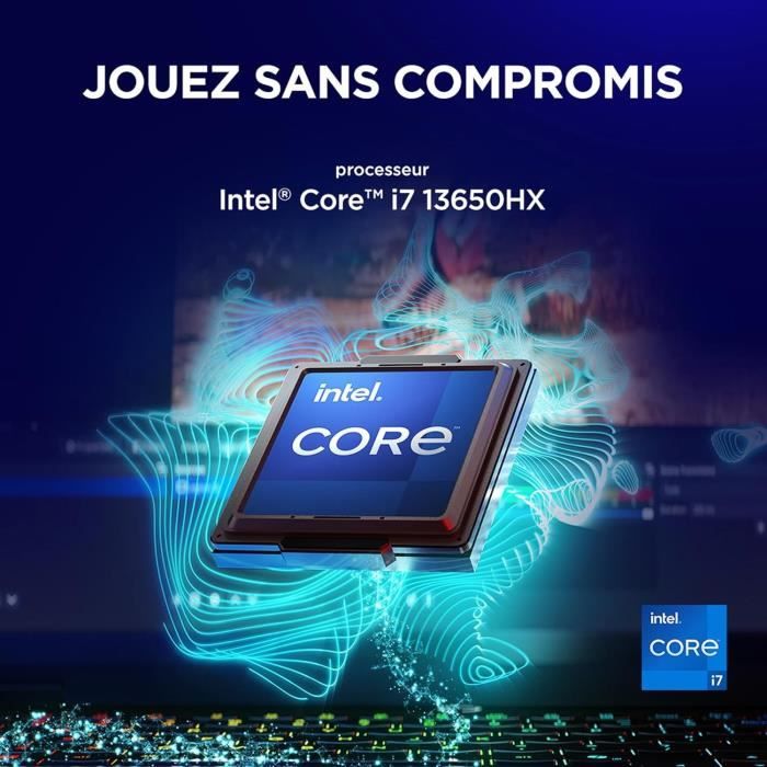 PC portable Gamer LENOVO Legion 5 15IRX10 | Sans Windows - 15,1" WQXGA OLED - Core i7-13650HX - RTX 5060 115W - 32 Go - 512 Go – Image 2
