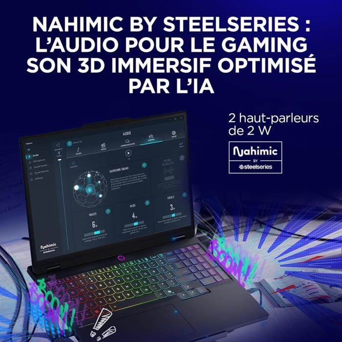 PC portable Gamer LENOVO Legion 5 15IRX10 | Sans Windows - 15,1" WQXGA OLED - Core i7-13650HX - RTX 5060 115W - 32 Go - 512 Go – Image 7