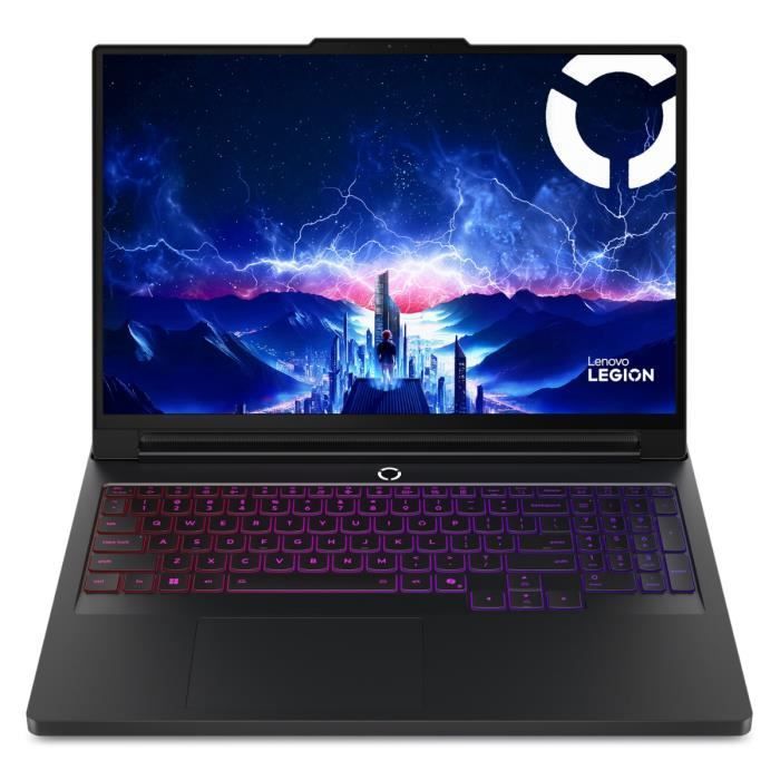 PC portable Gamer LENOVO Legion Pro 7 16IAX10H | Sans Windows - 16" WUXGA OLED 240Hz - Ryzen-9955HX - RTX 5070 Ti 140W - 32Go - 1To