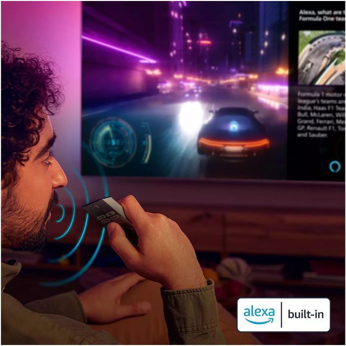 Téléviseur QLED 50" Philips 50PUS8550 - 126 cm, 4K UHD, Ambilight 3 côtés, HDMI 2.1 – Image 2