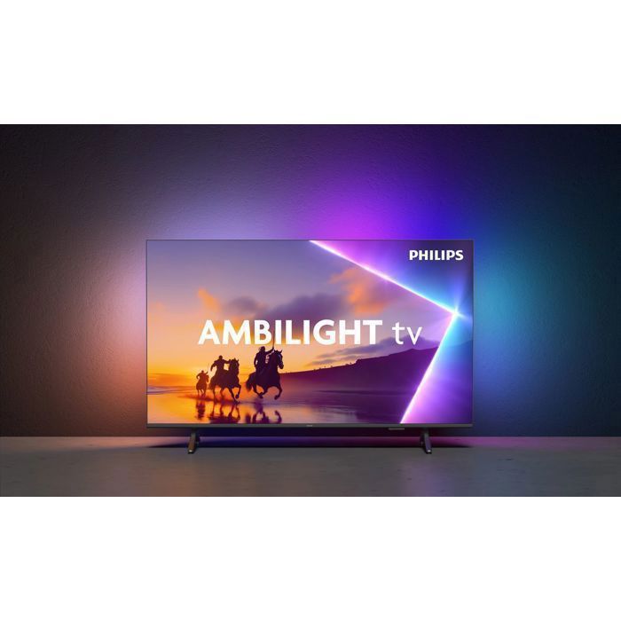 Téléviseur QLED 50" Philips 50PUS8550 - 126 cm, 4K UHD, Ambilight 3 côtés, HDMI 2.1 – Image 4