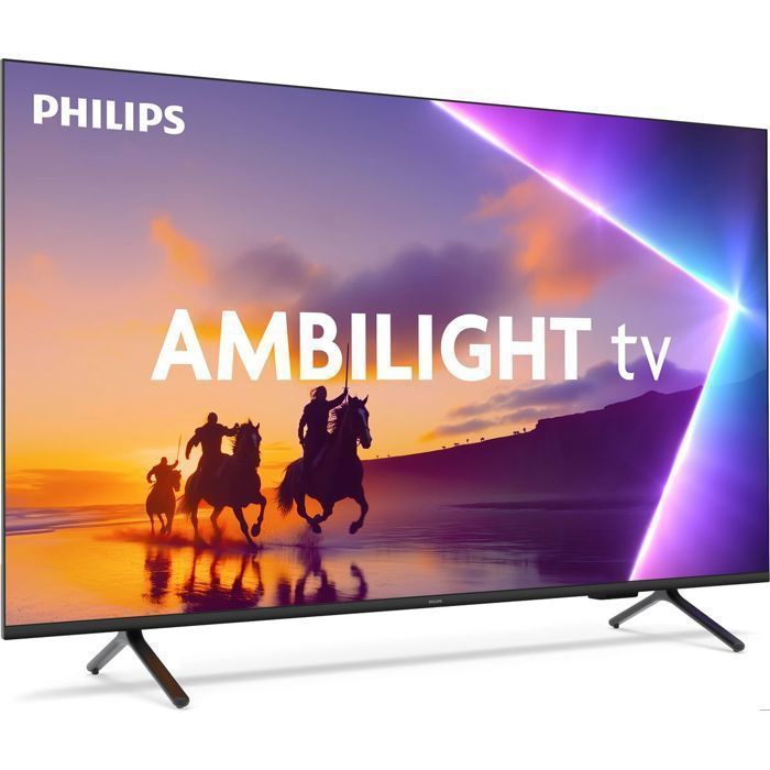 Téléviseur QLED 50" Philips 50PUS8550 - 126 cm, 4K UHD, Ambilight 3 côtés, HDMI 2.1 – Image 5