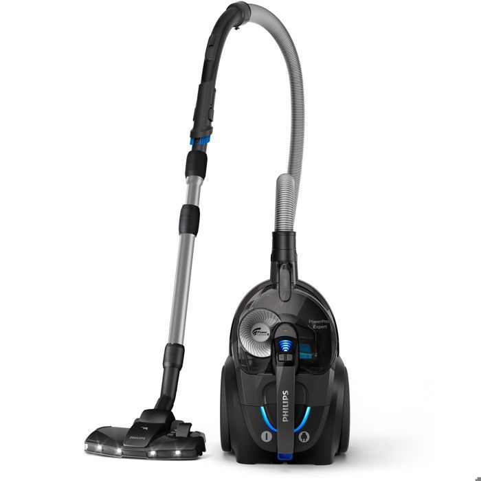 Philips PowerPro Expert Aspirateur sans sac, avec accessoires, aspire 99,9 % de la poussière, 900 W, noir (FC9747/09) – Image 3