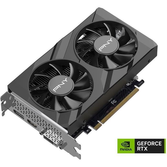 PNY - Carte graphique - GEFORCE RTX™ 3050 - 6GB - VERTO™ Dual Fan Edition – Image 4