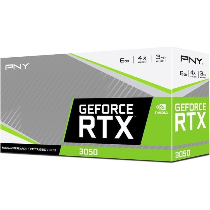 PNY - Carte graphique - GEFORCE RTX™ 3050 - 6GB - VERTO™ Dual Fan Edition – Image 9