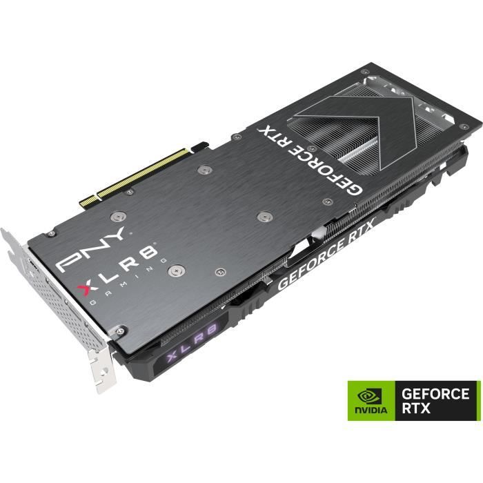 PNY - Carte graphique - GeForce™ RTX 4070 SUPER™ 12GB XLR8 Gaming VERTO™ EPIC-X RGB™ Overclocked Triple Fan DLSS 3 – Image 2