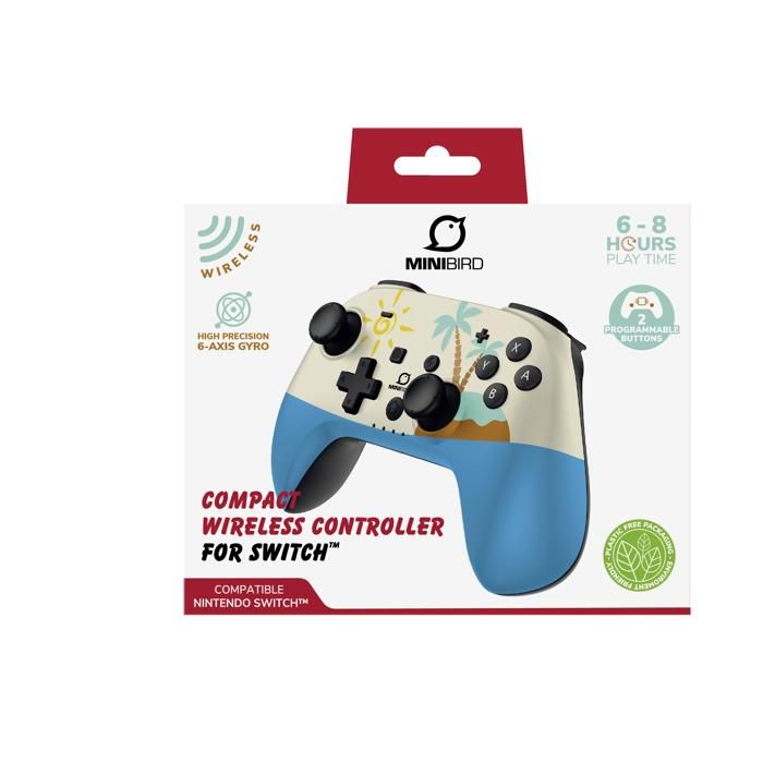 PopTop Minibird Manette Sans-Fil "The Island" compatible Nintendo Switch - Switch Lite - Switch OLED – Image 6