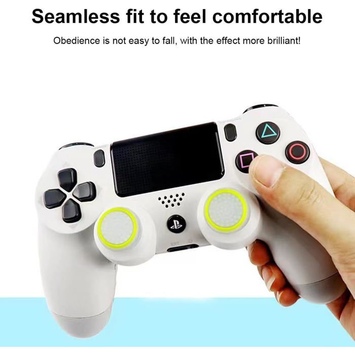 Protection PS4/PS5 Stick, Thumb-Stick Capuchons Grip Aim Assist pour Switch Pro, Accessoires de Manette PS4/PS5 – Image 5