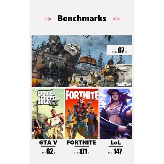 Provonto PC Gamer Fixe - Intel Xeon 6 Cœurs - RX 580 8Go - 8Go RAM - SSD 240Go - Windows 11 - Tour complet – Image 3