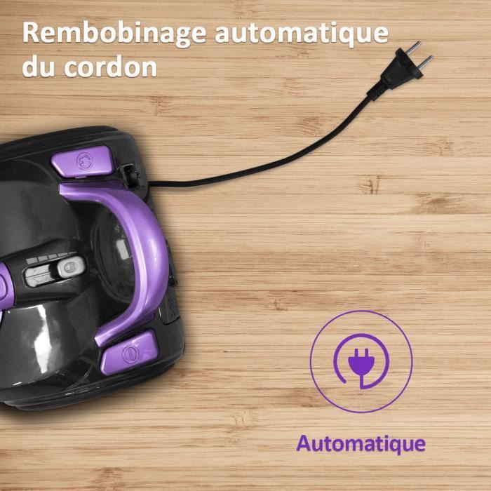Aspirateur Traîneau sans sac Cyclonique 1200W - Capacité 3,0 L - Aspirateur léger pour Tapis et Sols durs – Image 2