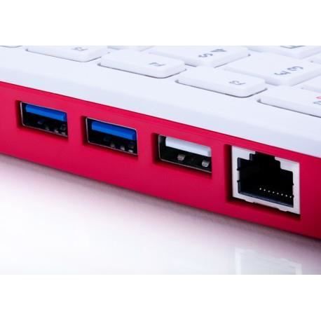 Ordinateur intégré - Raspberry Pi - 400 QWERTY - 4GB RAM - 2 sorties d'écran micro HDMI - DDR4 SDRAM – Image 3