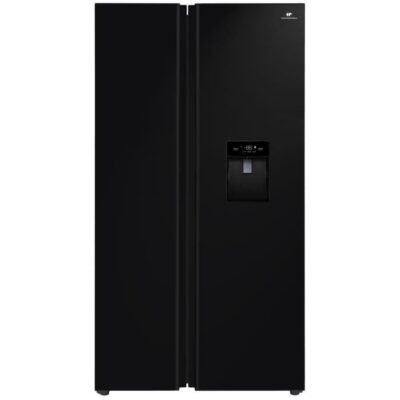 Réfrigérateur américain - CONTINENTAL EDISON - CERA505NFBD - 503 L - Total No Frost (Sans givre) - Classe D - L92 x H177 cm - Noir