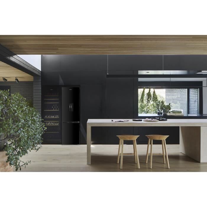 Réfrigérateur combiné GEDTECH - GCB262BL Black - capacité 262L - Classe E – Image 4