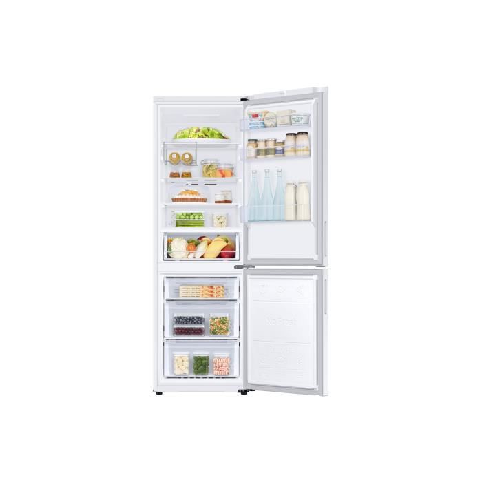 Réfrigérateur combiné - SAMSUNG - RB33B612ESA - 344 L - Classe E - 59,5 x 65,8 x 185,3 cm - Blanc – Image 6