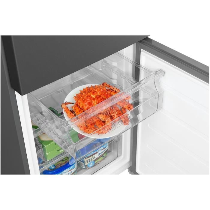 Réfrigérateur combiné - TCL - RP318BSC0 - 2 portes - Classe C - 318 L - 59,5 x 65 x 185 cm - Gris Quartz – Image 8