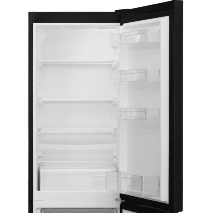 Réfrigérateur congélateur bas - CONTINENTAL EDISON - CEFC268STBD - 268 L - Froid statique - Classe D - L54 x P59,5 x H170 cm - Noir – Image 3