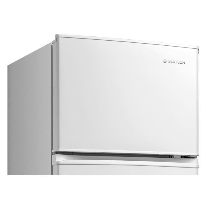 Réfrigrateur congélateur haut GEDTECH GE217DP 217L Blanc - 2 portes - Froid statique - Dégivrage automatique – Image 3