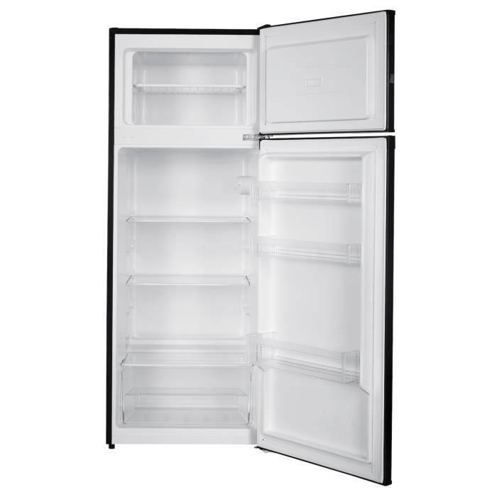 Réfrigérateur congélateur haut GEDTECH GE217DPBL Noir - Capacit 217L - Classe E – Image 3