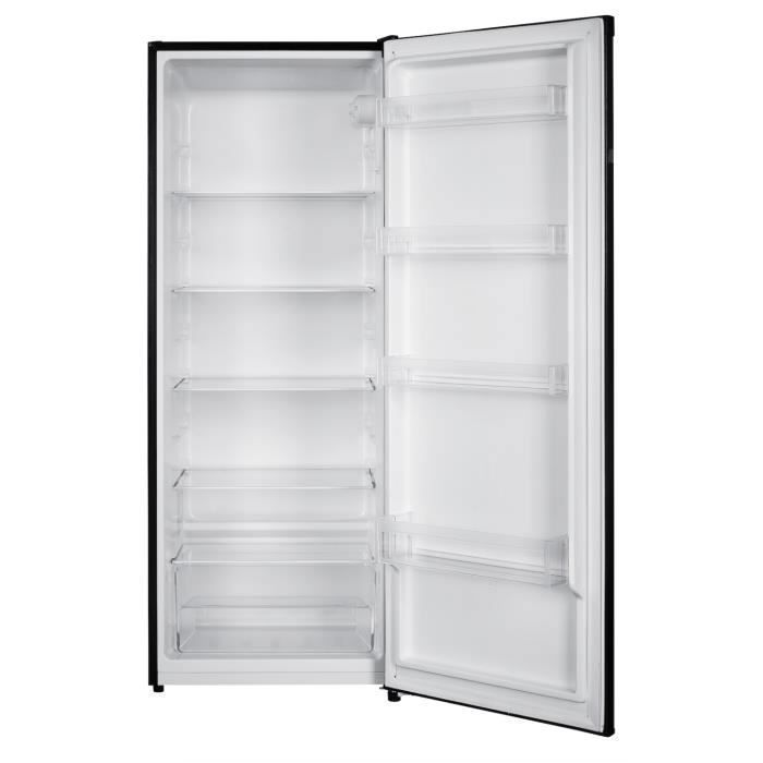 Réfrigérateur simple porte GEDTECH GSP230BL - Noir - 230L - Classe E – Image 3